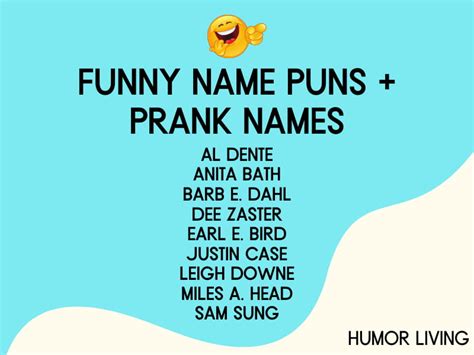 funny names and prank names